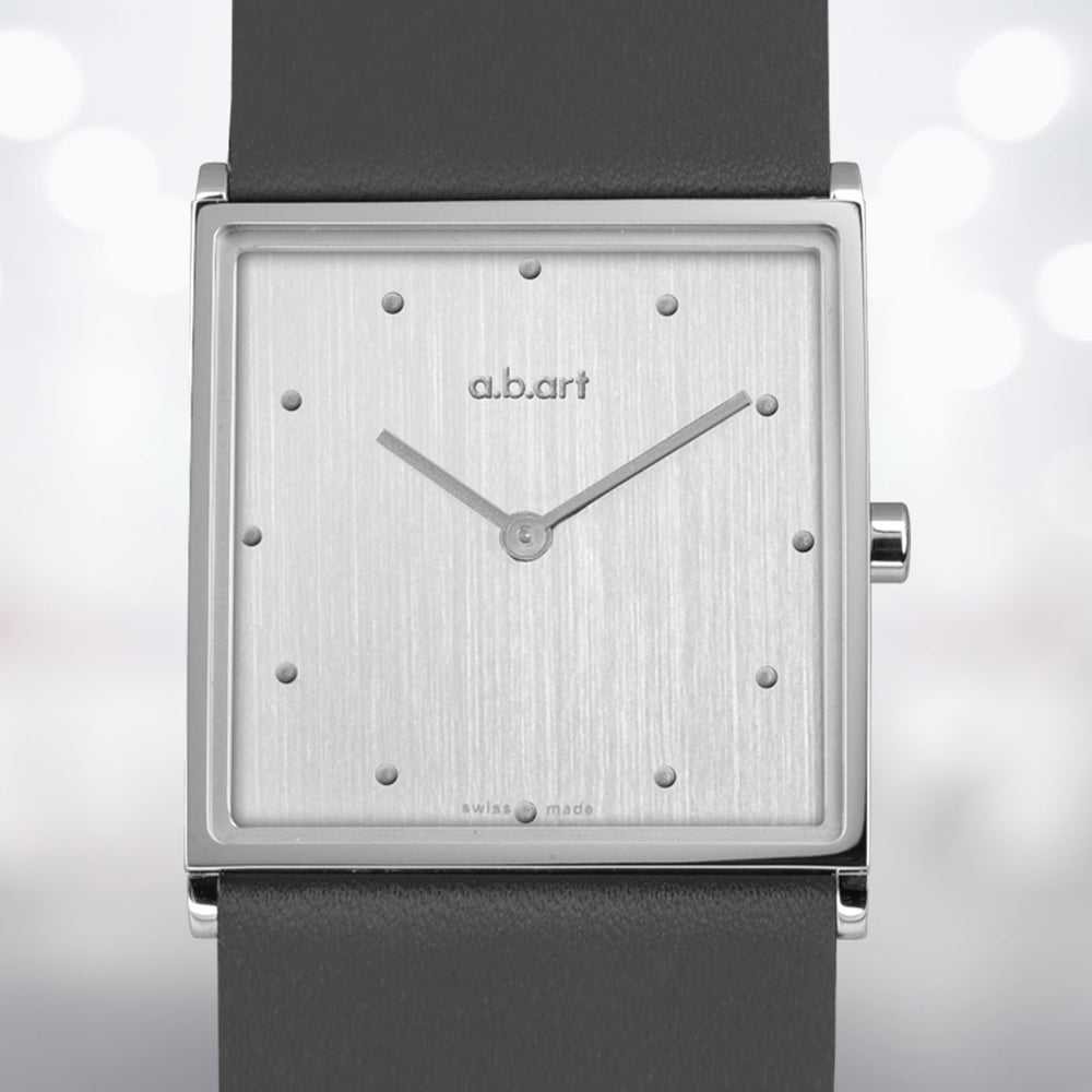 a.b.art E 501 Damenuhr mit quadratischem Gehäuse